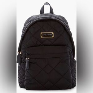 Marc Jacobs women’s quilted nylon Black school Quilted Backpack